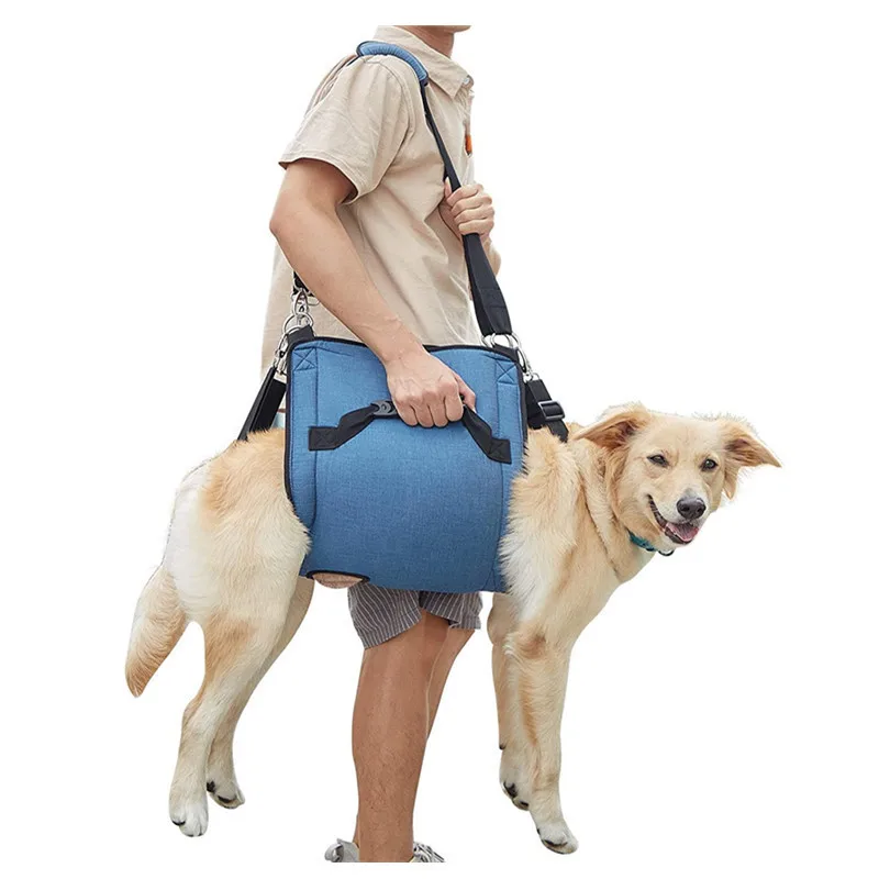 Pets carrying abdominal support straps emergency lifting straps for dogs walking assistance for elderly and disabled dogs dog slings