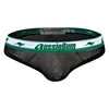 Wholesale of men's mesh breathable briefs, lightweight and sexy mesh briefs 3