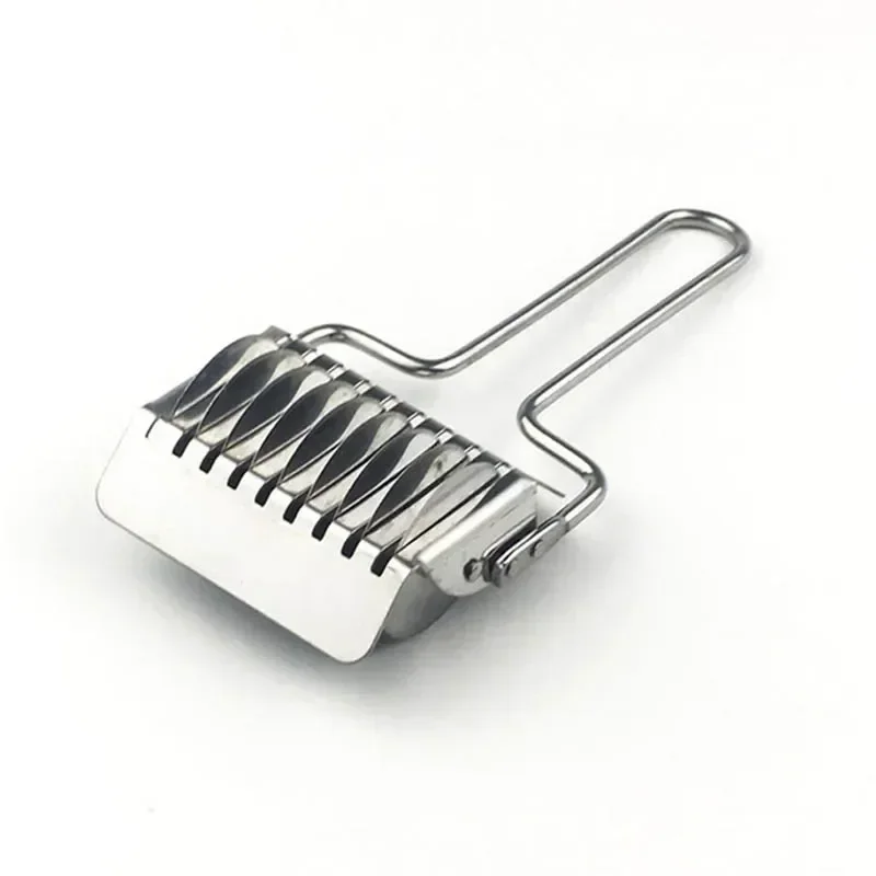 Hot new sale Manual Stainless Steel Noodle Shallot Garlic Cut Roller Cutter Kitchen Practical Helper Tool Dough Cutting Maker
