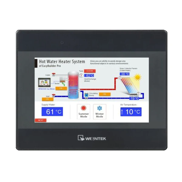 

In Stock New and Original Weintek MT8072iP 7 Inch Basic HMI 800x480pixels TFT LCD 16M Colours 4-wire Resistive type Touch screen