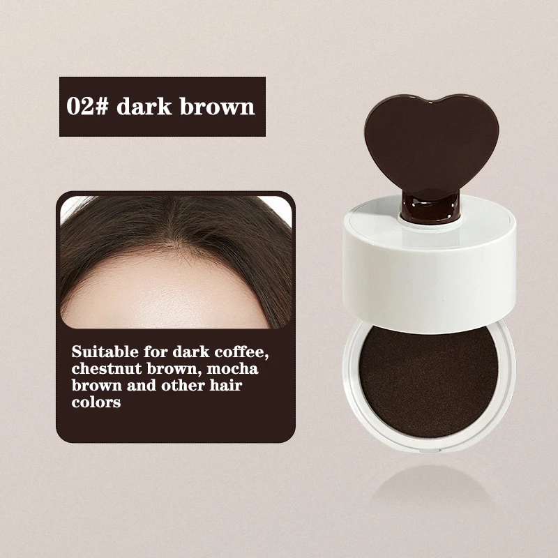 1 pieza de polvo para cubrir la línea del cabello, natural, resistente al agua, reparación instantánea modificada, sombra de cabello, maquillaje, corrector para el cabello