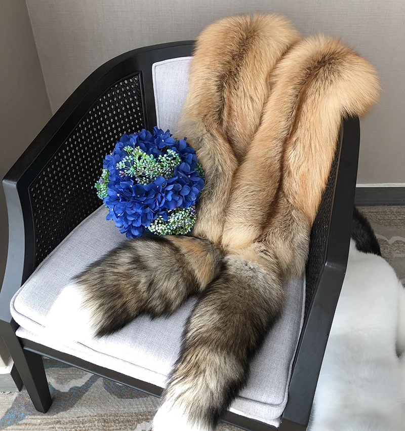 小物 wandmee fox fur stole wandmee FLOWER FUR STOLE ホワイト