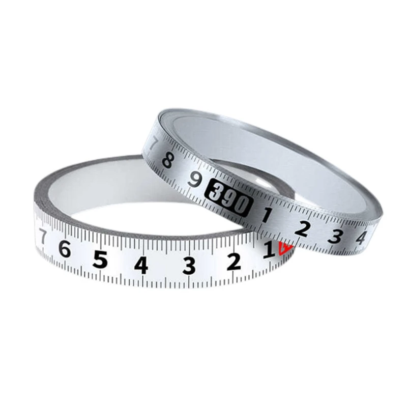 2Pcs-Steel-Self-Adhesive-Measuring-Tape-Replacement-Spare-Parts-Metric ...