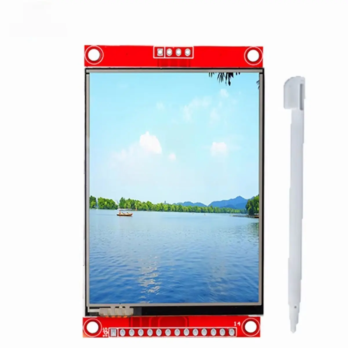  59K 전자제품 액세서리,240x320 3.2인치 SPI TFT LCD 터치 패널 모듈 ILI9341 ST7789 (PCB)