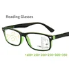 Retro Anti Blue Rays Progressive Multifocal Reading Glasses Men Women Near Far Sight Eyeglasses Computer Goggle Eyewear gafas 1