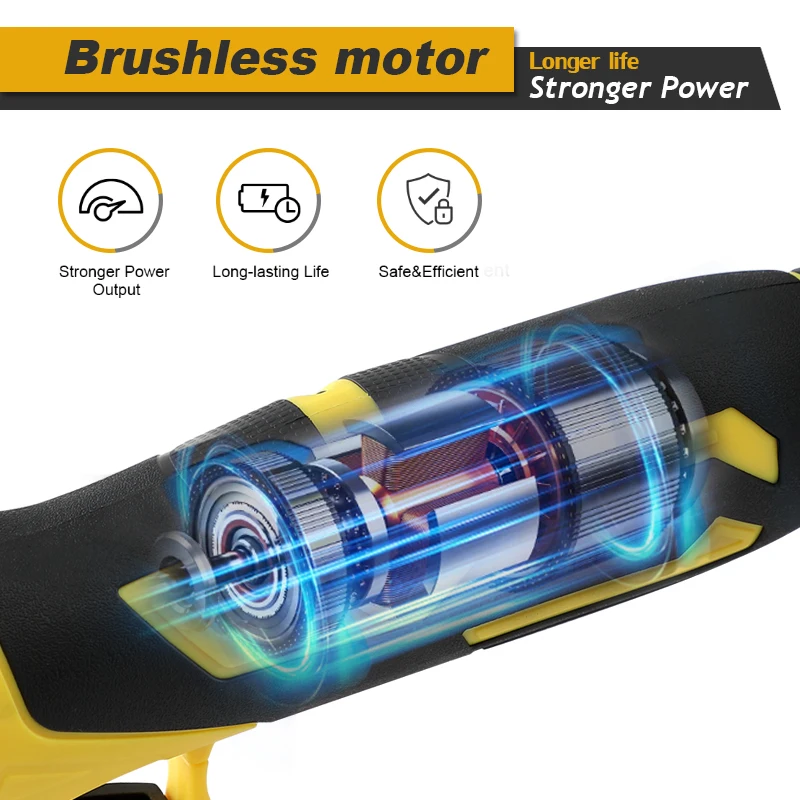20V 30mm Brushless Electric Pruning Shears with Box Portable Cordless Electric Scissors Orchard Shrub Branch Pruning Power Tools 5