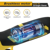 BABEQ 30mm Brushless Electric Pruning Shears Fruit Tree Garden Tools 2 Gears Cordless Electric Scissors for Makita 18V Battery 2