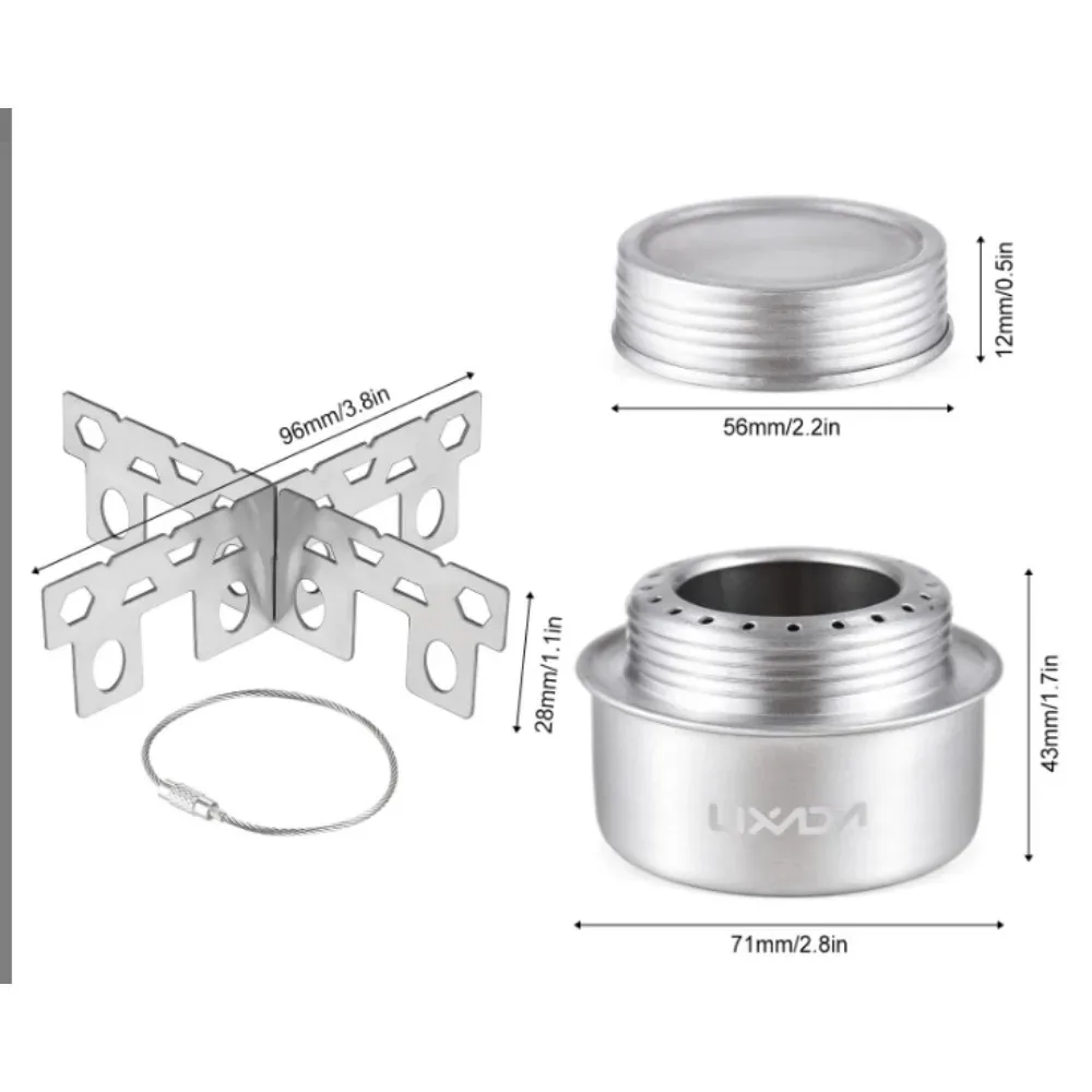 Mini Alcohol Camping Stove 1