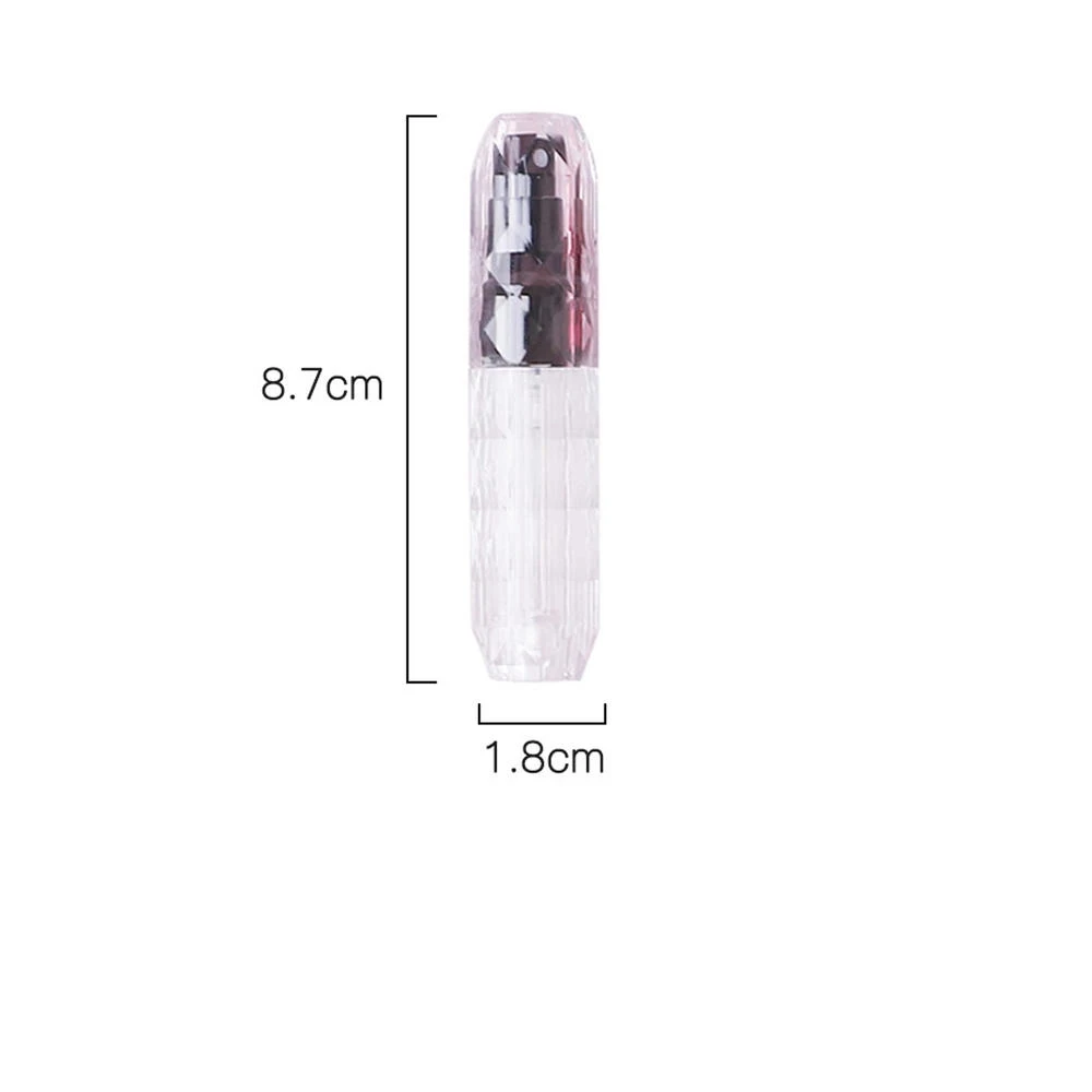 5ml High-Grade Empty Refillable Perfume Crystal Bottom Bottle Cosmetic Containers Parfum Atomizer Spray Dispenser Portable refillable perfume bottle