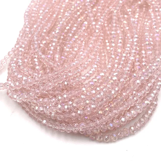 Faceted Crystal Spacer Beads 6