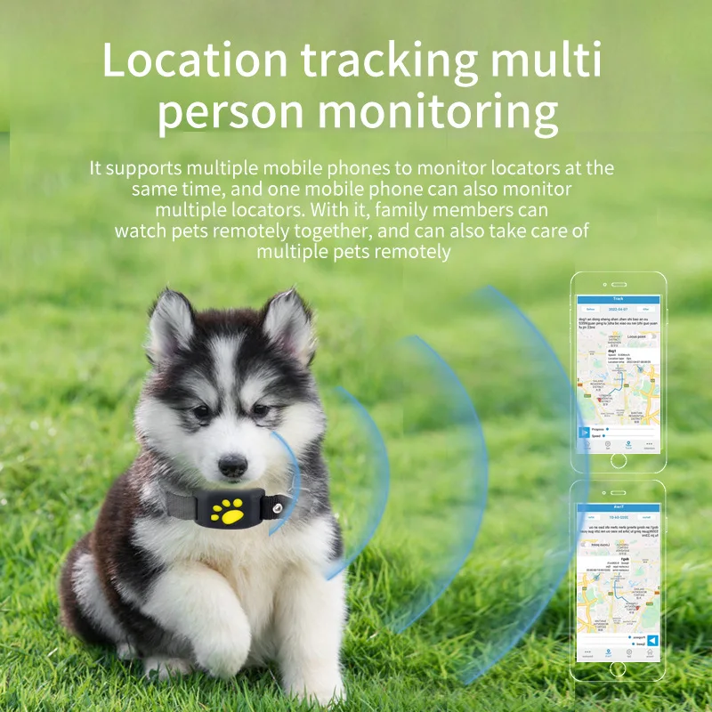 Smart Gps Tracker for Dog Collar Locator Anti-Lost Alarm Tag Real Time Tracking Device Global Position Animal Finder Pet Product