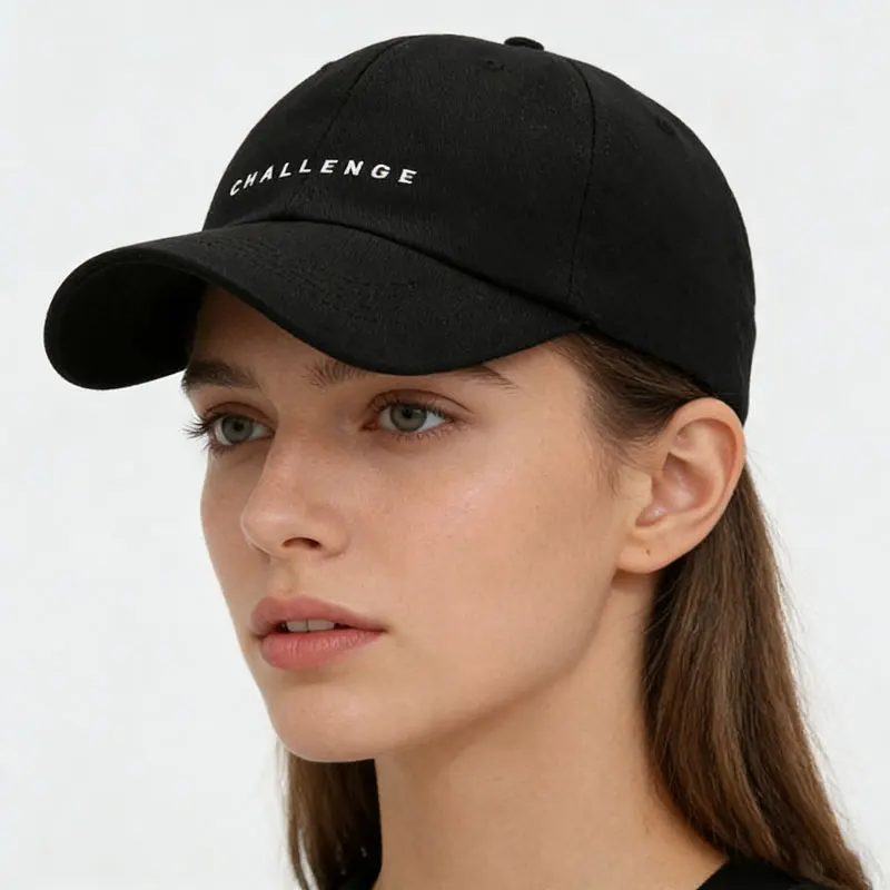 한국 스타일 패션 레터 자수 야구 모자 햇빛 가리개 야외 캐주얼 모자