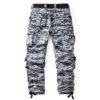 Men Combat Pants With Knee Pads Tactical Cargo Sport Trousers Camouflage Multicam Trekking Hunting Clothes（Not belt） 2