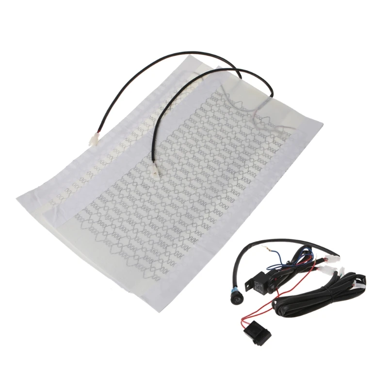 좌석 쿠션 가열 커버 쿠션 히터 패드 용 범용 전기 스위치 겨울 12V 고속 가열 단일 자동차 fo