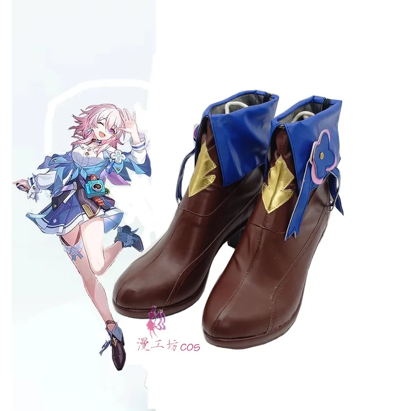 

Обувь для косплея персонажа аниме Honkai: Star Rail March 7th Cos Shoes
