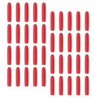 120 Pcs Tweezer Tip Protector Tweezers for Sticking Stickers Accessory Eyelash Extensions Cases Cover Sleeve Non-slip Silicone 1