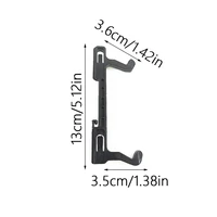 Loquet en plastique pour micro-ondes, accessoire crochet d'appareil cuisine, pièce rechange pour micro-ondes, Bergame 3