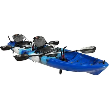 Brooklyn 13.5 Tandem Pedal Kayak Sit On Top Fishing Kayak 5