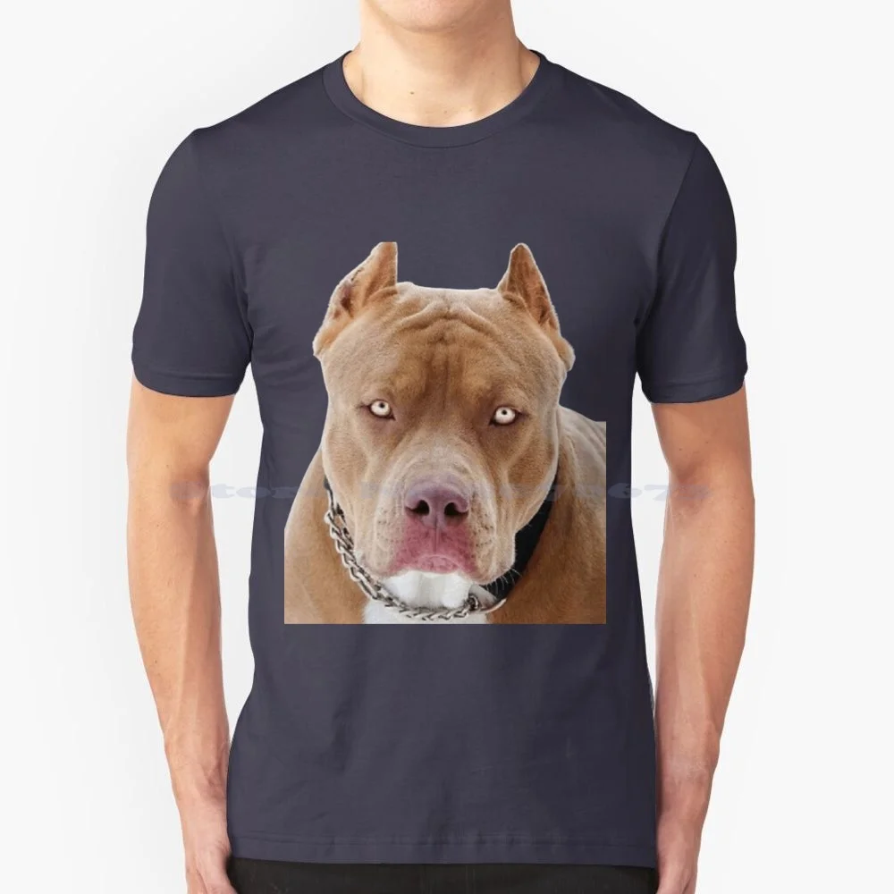 Dog Pit Bull Red Norse T Shirt 100% Cotone Tee Pit Bull Red Norsian Pitbull Can You Pitbull Pitbull Cell Layer Pitbull Puppy