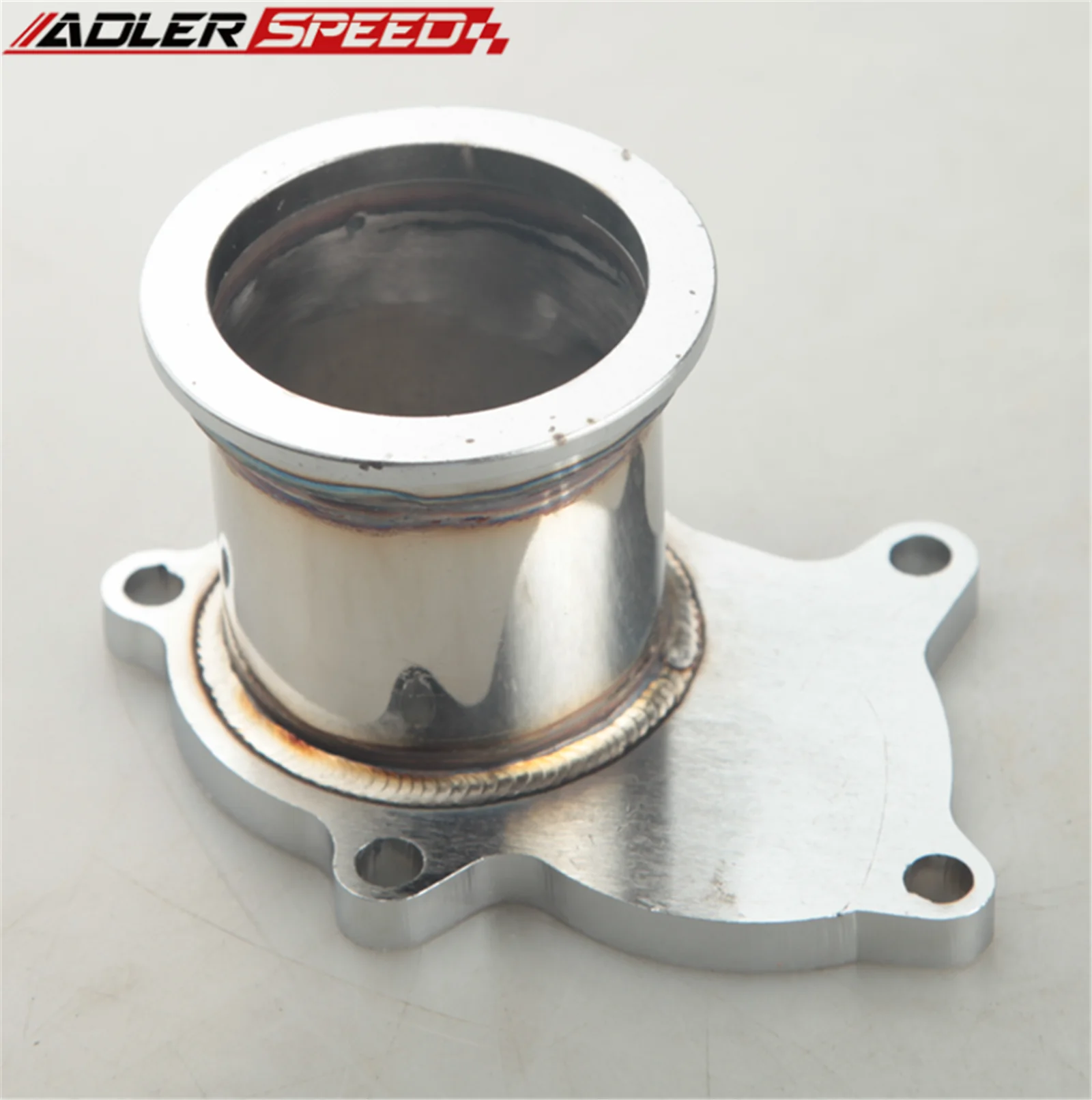 

T3/T4 Turbo 5-Bolt Exhaust Pipe Stainless Steel Flange To 2.5" V Band Adapter