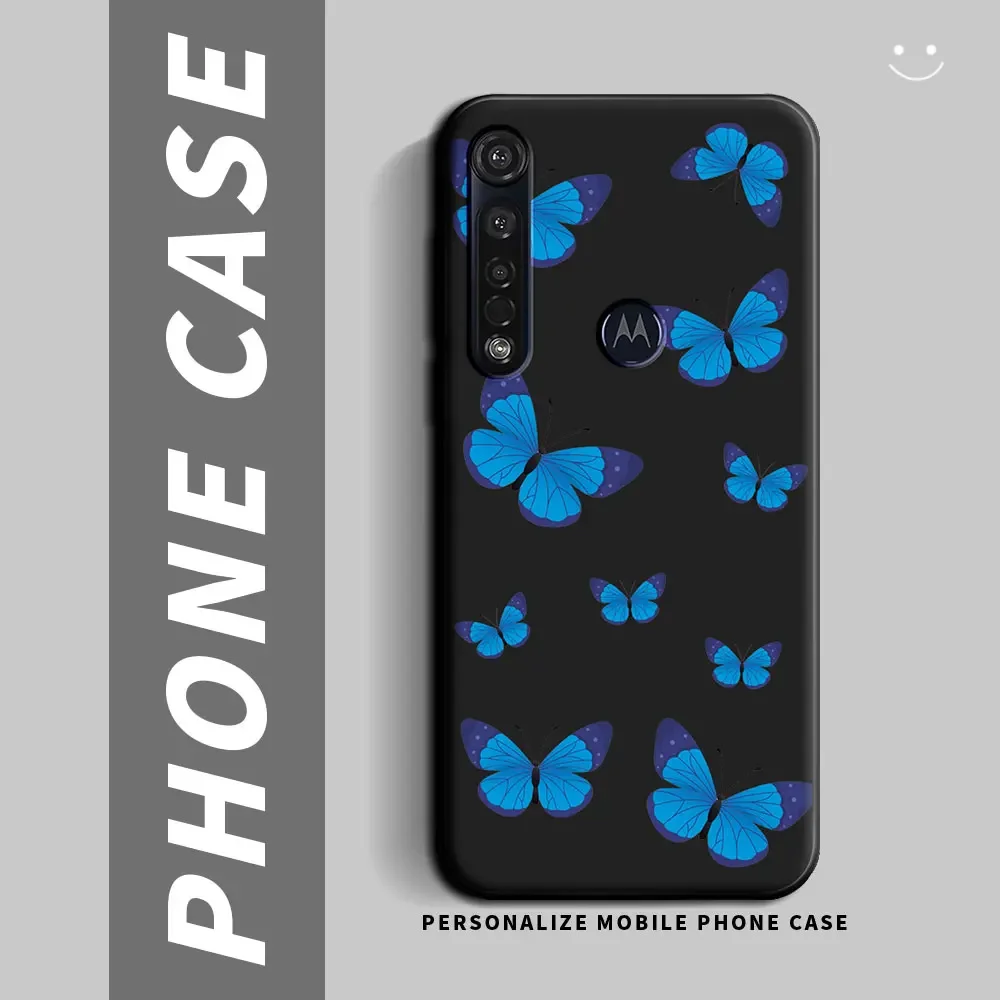 Cartoon Panda Shockproof Silicone Soft Phone Case for Motorola Moto G8 Series