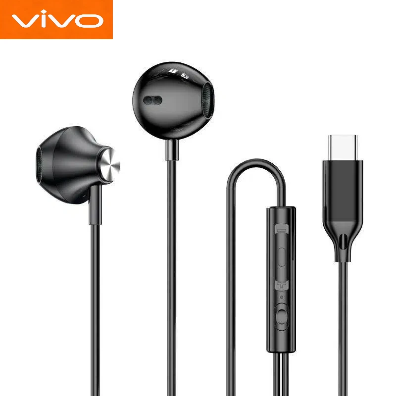 VIVO USB Type-C Wired HiFi Surround Sound Earphones