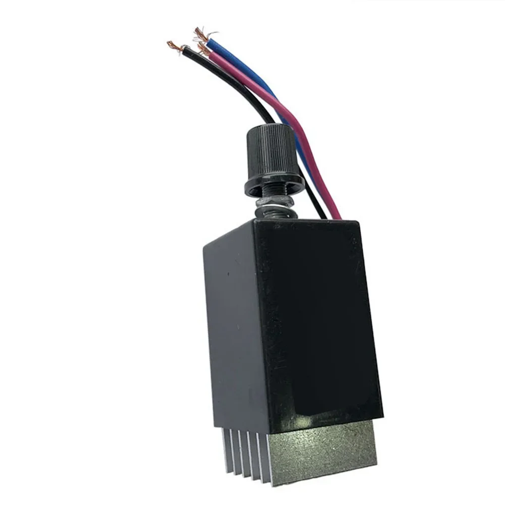 89 X 32 X 35mm 12V 24V Controller Adjustable Fan Speed Controller Heat Sink Electric Motor Rheostat