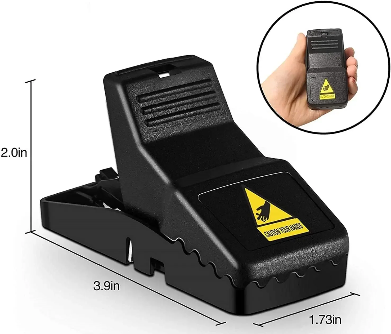 2x Mice Trap Reusable Smart Flip and Slide Bucket Lid Mouse Rat trap Auto  Reset 