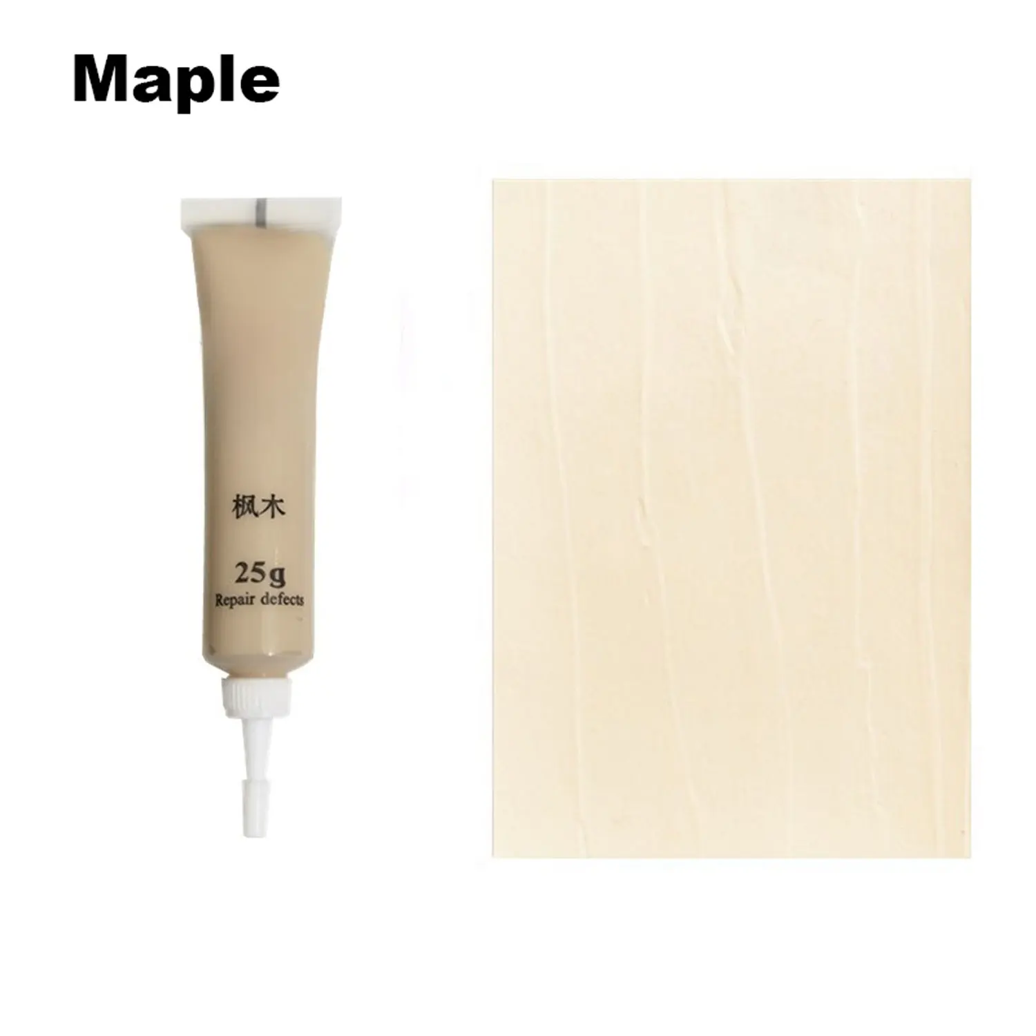 Wood Paint Repair Paste for Cabinets, Floors, and Furniture - 27 Colors Scratch and Hole Refinishing Solution