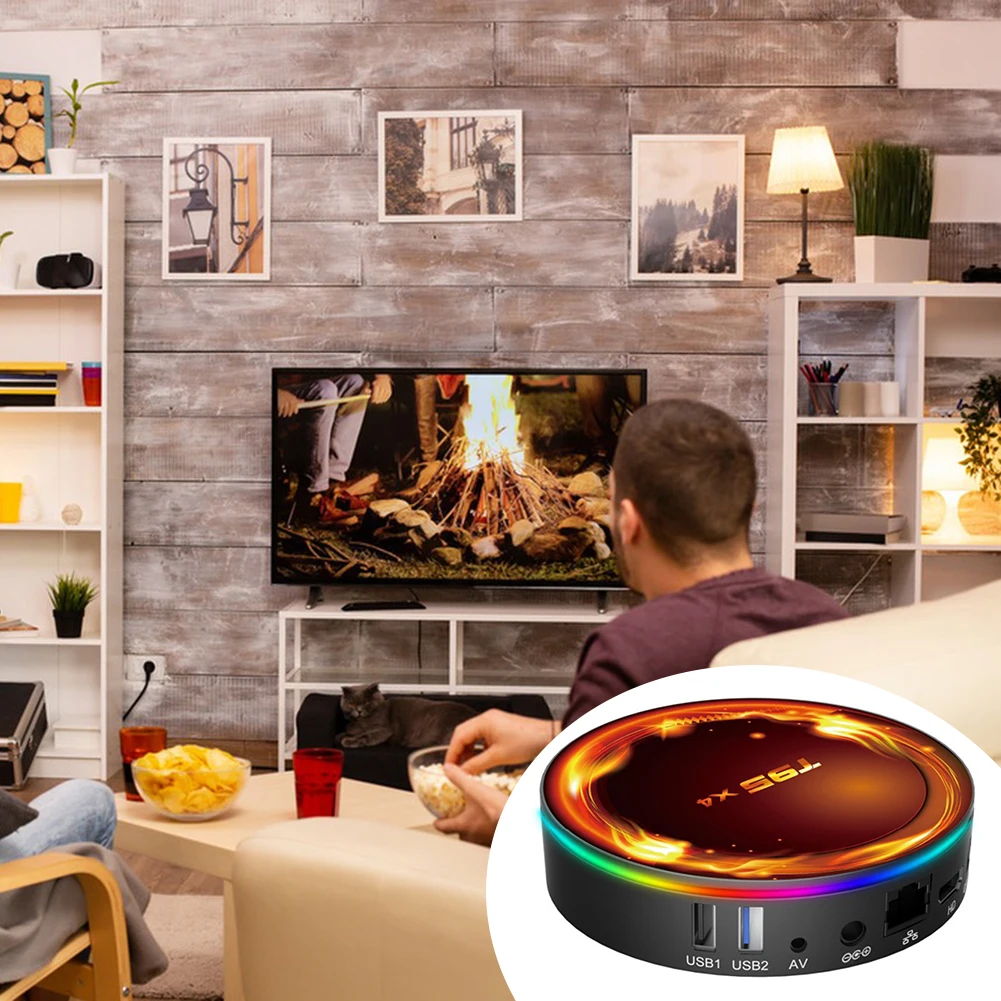 Androids 11 Dual Band WIFI Smarts Television Box Household High-Gain Medias Player Gift For Friends Family
