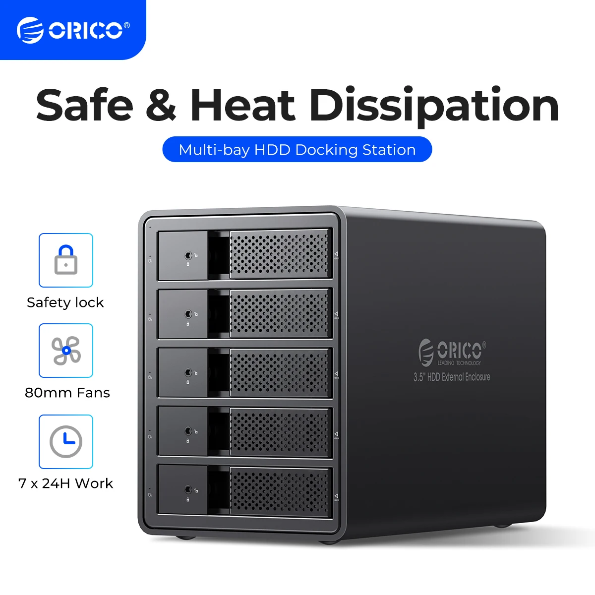 TOSHIBA 8TB HDD MN05ACA800 + ORICO ケース TOSHIBA 8TB HDD MN05ACA800 ORICO ケース（アクセサリー