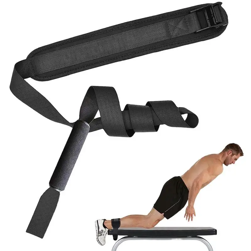 

운동기구 Nordic Hamstring Curl Strap Leg Exercise Assisted Strap Belt With Neoprene Pad Sit-ups Workout Home Gym Fitness Equipment