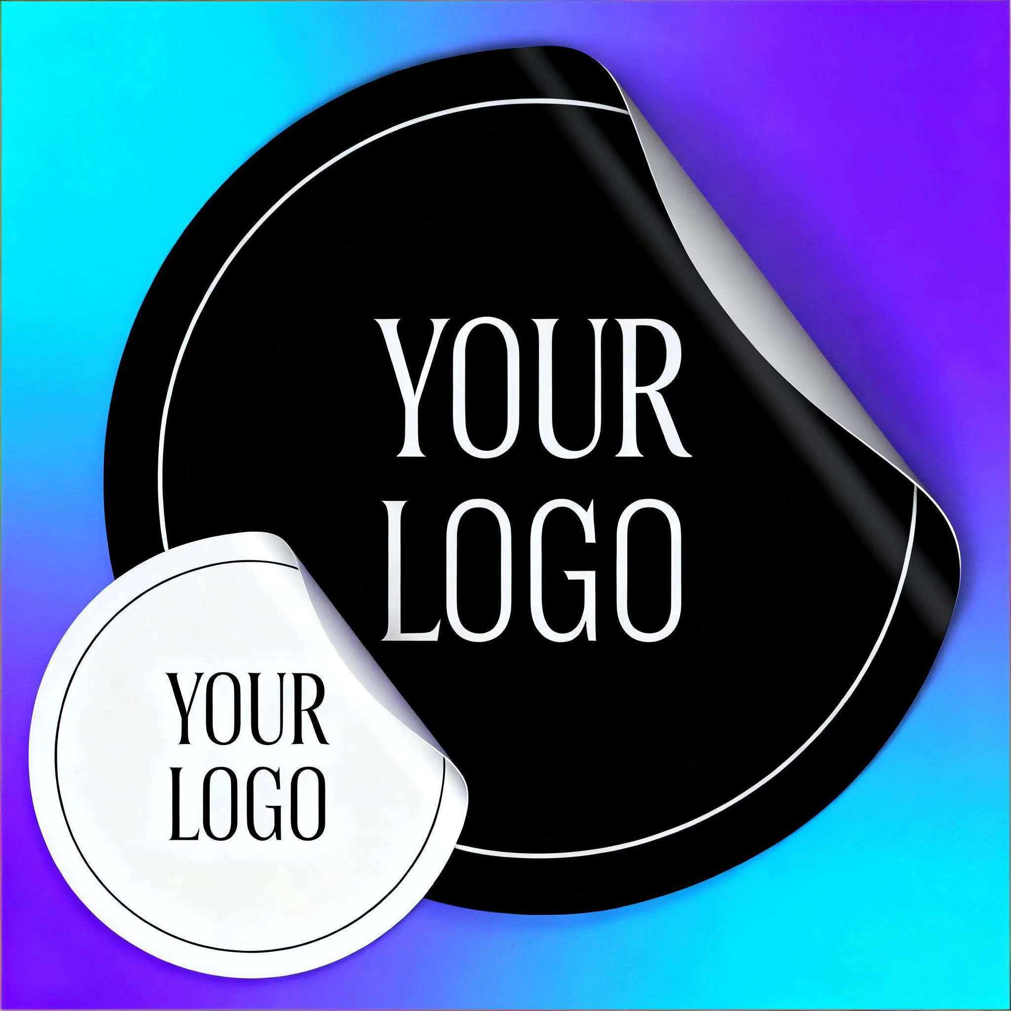 Custom Wedding Sticker Customized Logo Labels Wedding Birthday Baptism Packaging Print Your Own Sticker Personalized Stickers