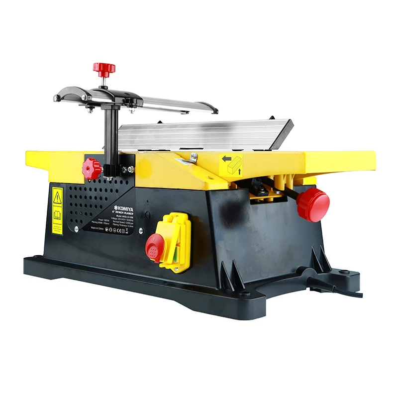 KOMIYA 1800W Electric Wood Thicknesser Planer Multifunctional For Woodworking Wood Jointer