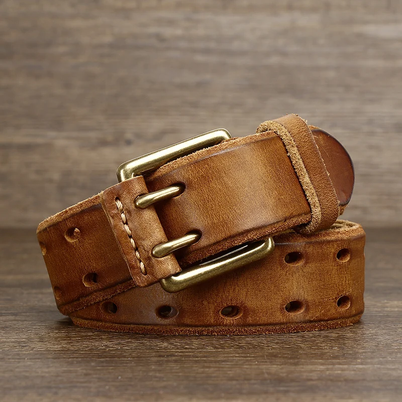 小物 doublet DB BUCKLE BELT DARKBROWN Doublet Db Buckle Belt - Dark Brown | Garmentory