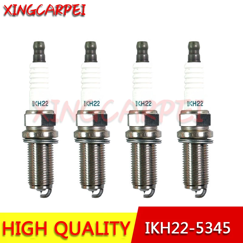 4pcs/lots IKH22 5345 Iridium Candles Spark Plugs For AUDI Mitsubishi Subaru Forester IKH22-5345 |