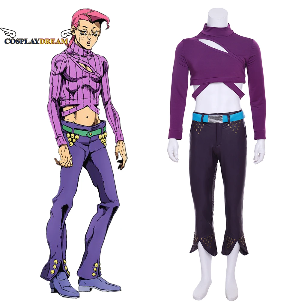 

JoJo's Bizarre Adventure Vinegar Doppio Cosplay Costume Party Christmas Halloween Suit Vinegar Doppio Full Set Custom Made