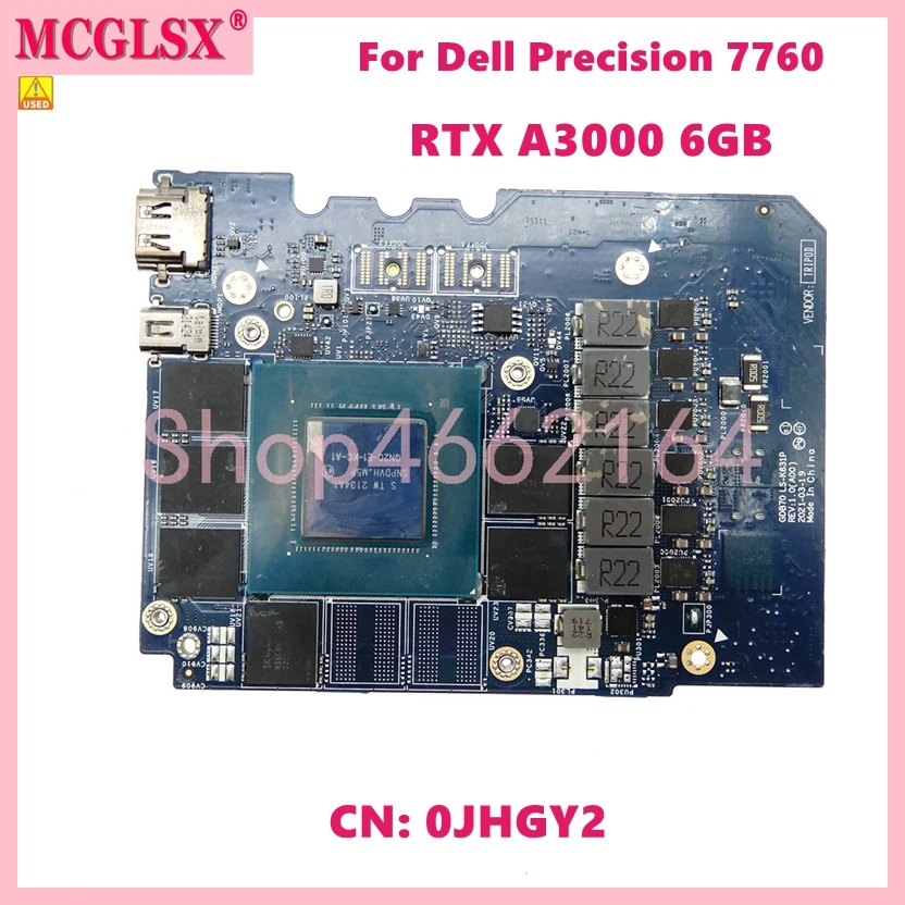 T2000 4Gb N19P-Q3-A1 Scheda Grafica Video Cn: Muslimfor Dell Precision 7550 Scheda Madre Del Computer Portatile Spedizione Gratuita Usata