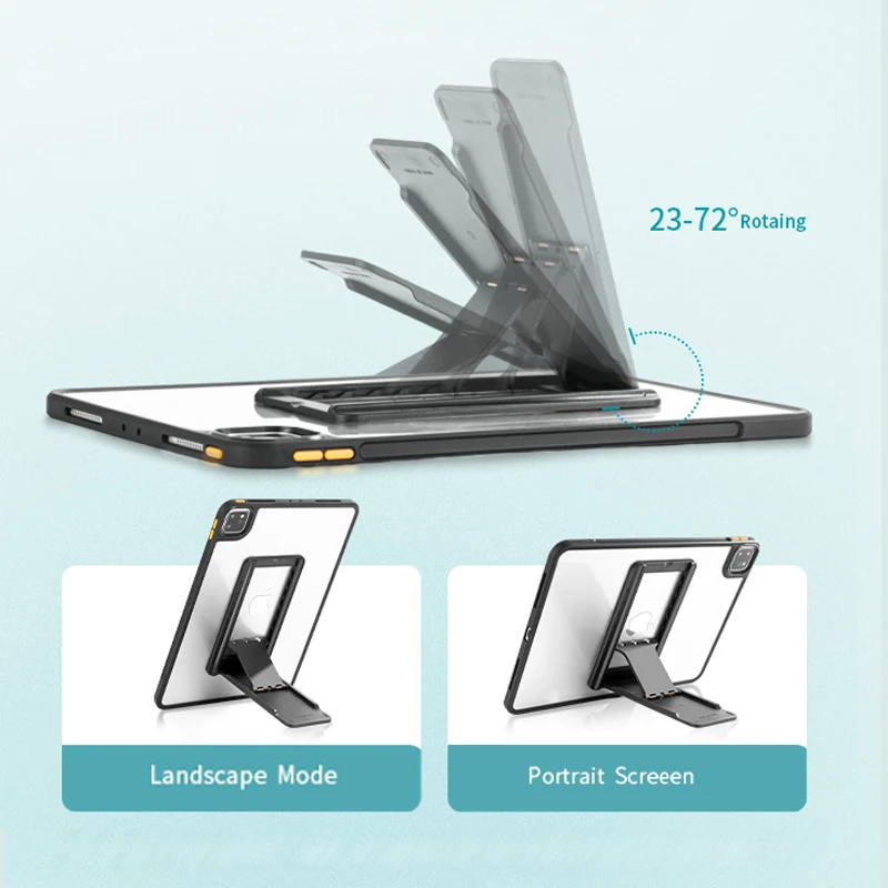 Portátil e Outstanding Tablet Stand Universal Kickstand Dobrável para Ipad E-reader - Imagem 4