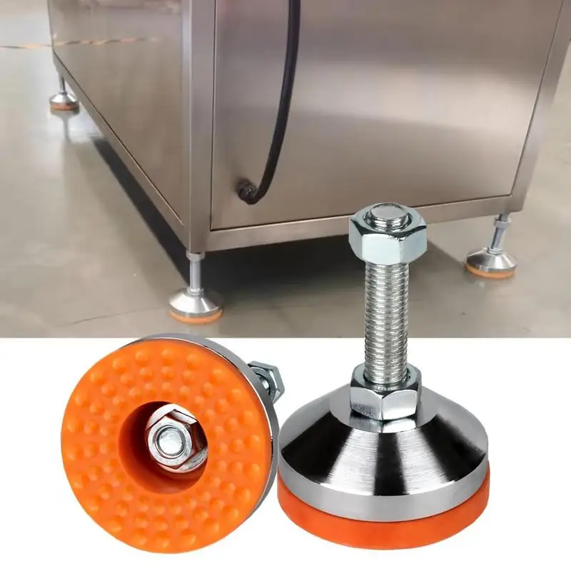 Heavy Duty Adjustable Leveling Feet with 1300Lb Capacity for Workbenches and Cabinets