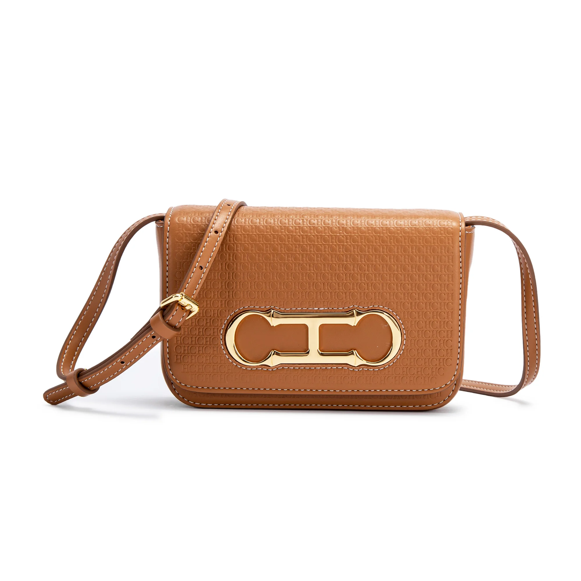 حقيبة كتف نسائية أحادية اللون، تتميز بتصميم طباعة...