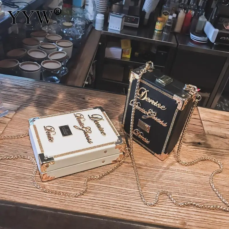 Fashion Dinner Shoulder Diagonal Handbag Bags 2023 Luxury Designer Metal Clip Small Square Box Handbag Party Purse Personality