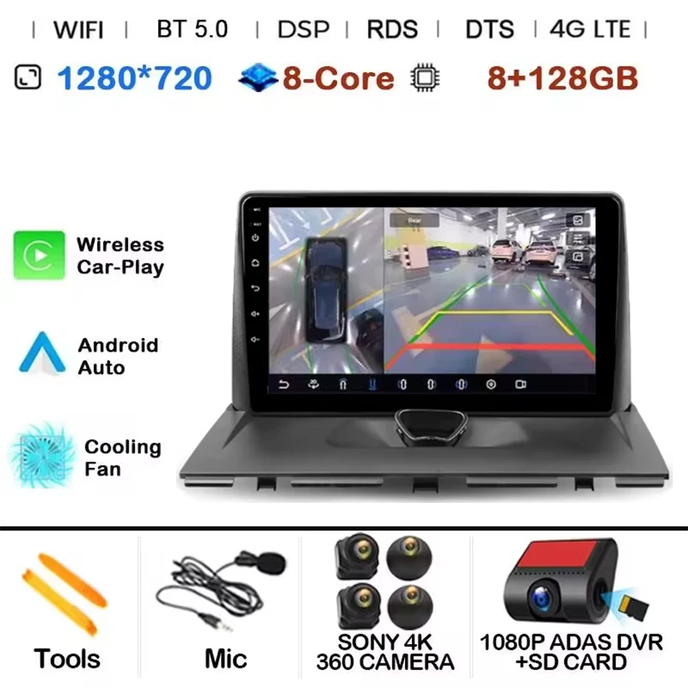 8G-128G 360 DVR
