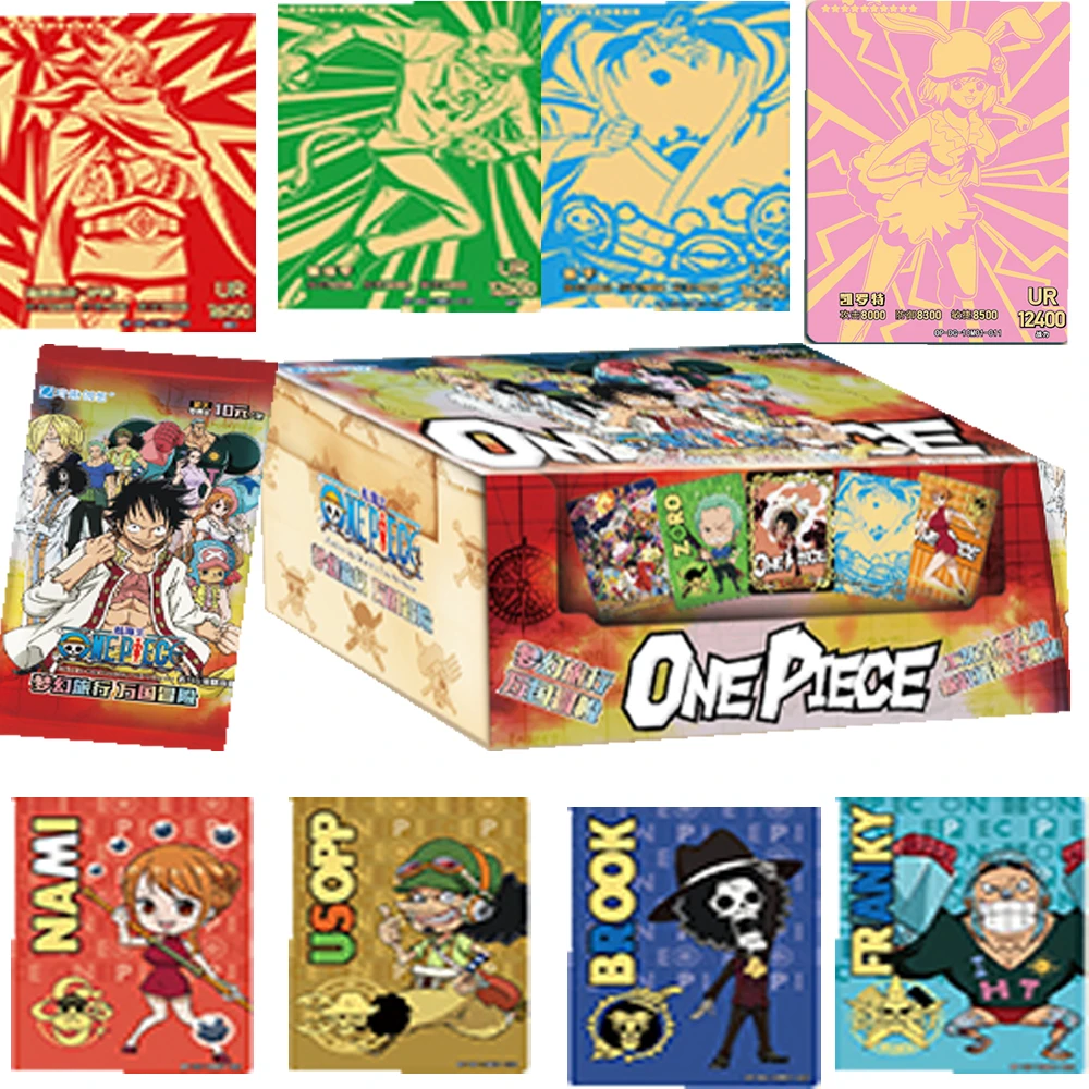 

Wholesale One Piece Cards Collection for Children Rare High Quality Exquisite Cute Image Multi-color Cards Toys Birthday Gifts