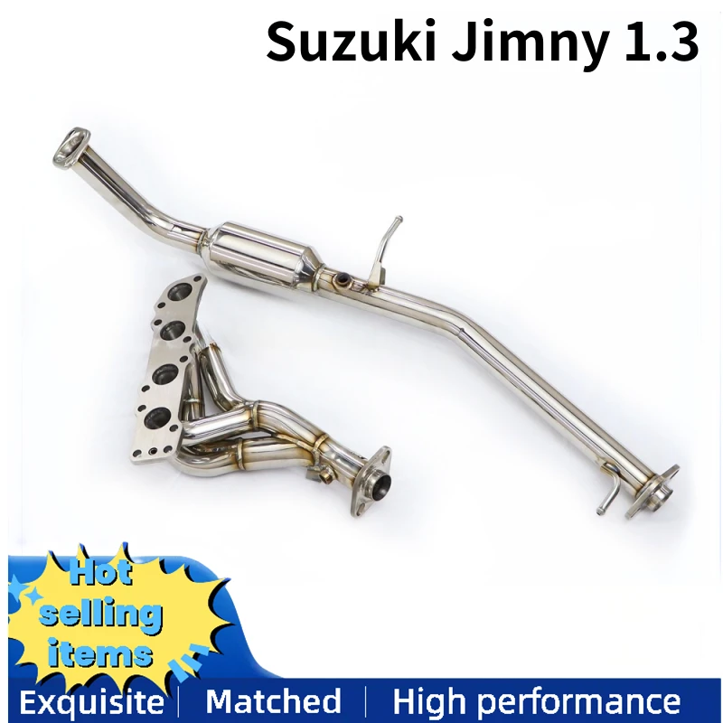 Suzuki Jimny 1.3L 2007- Automotive Parts Exhaust Manifold Head End Exhaust System No Cat Downpipe