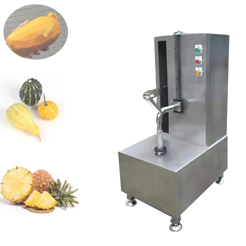 

Industrial Kitchen Pumpkin Pineapple Peeling Machine Fast Melon Winter Melon Eggplant Peeling Machine Papaya Peeling Machine