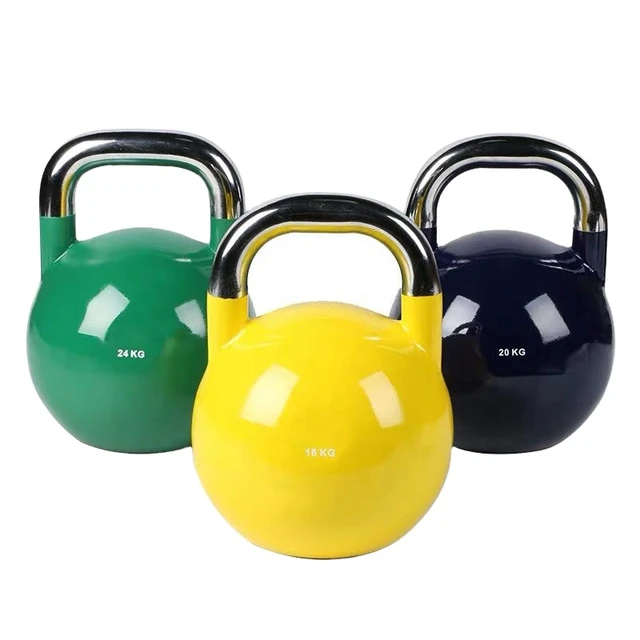 10kg Dip fitness kettlebell color men and women athletic training  weightlifting equipment - AliExpress