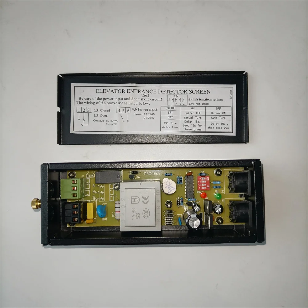 Pwbox-09-2&1-AC220 WECO Elevator Light Curtain Power Box AC220V Lift Door Sensor Control Box