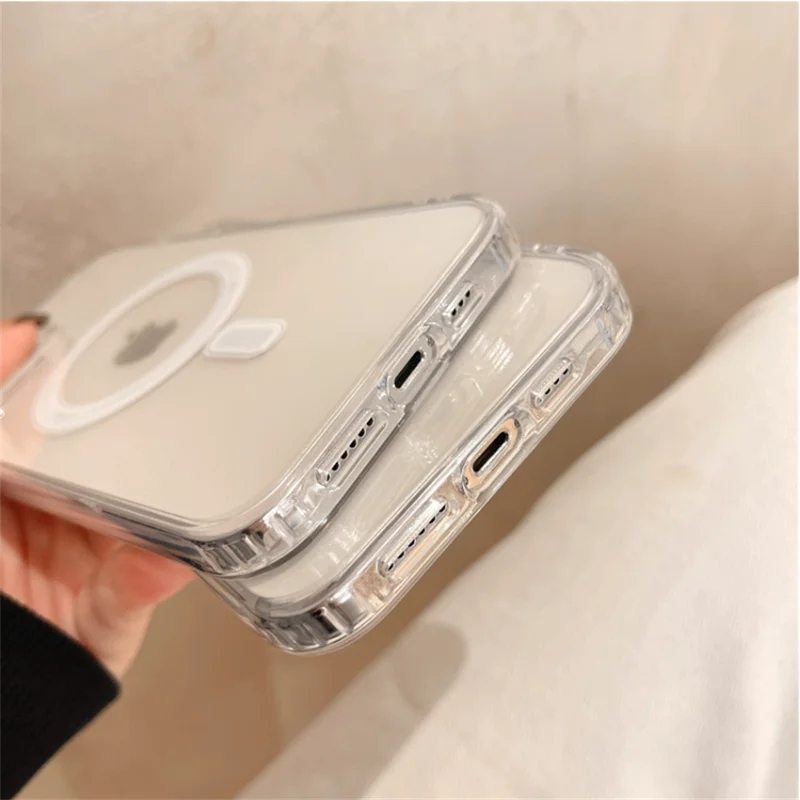 Premium Clear Magnetic Wireless Charging Animation Case