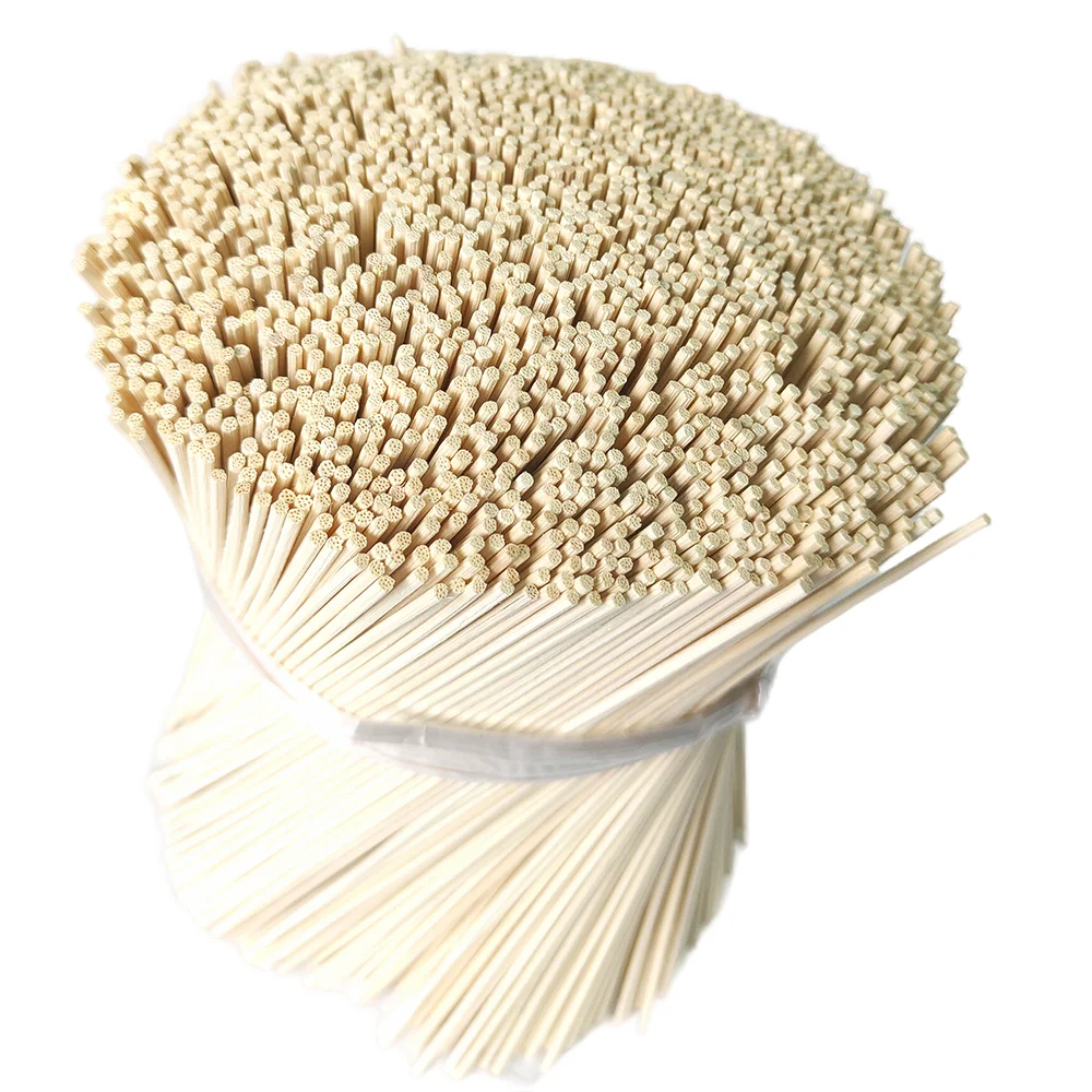 100pcs Length20cm Diameter 2mm Aroma Nature Rattan Sticks Reed Diffuser Sticks for Home Fragrance Oil Air Freshener Reed